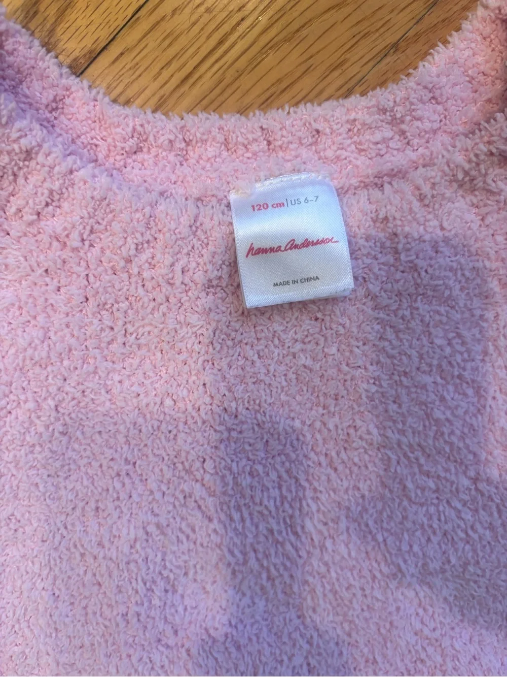 Hannah Anderson - Pink Unicorn Cozy Crewneck Sweater - Sz 6/7Y